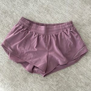 Lulu lemon low rise running shorts 8